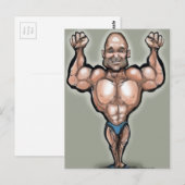 筋肉ダード ポストカード (正面/裏面)