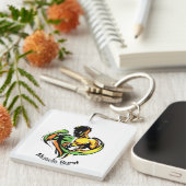 筋肉バースト キーホルダー (正面右)