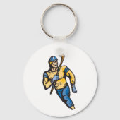 筋肉ホッケー選手 キーホルダー (正面)