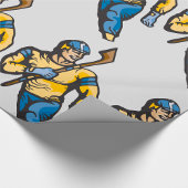 筋肉ホッケー選手 ラッピングペーパー