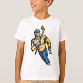 筋肉ホッケー選手 Tシャツ (正面)