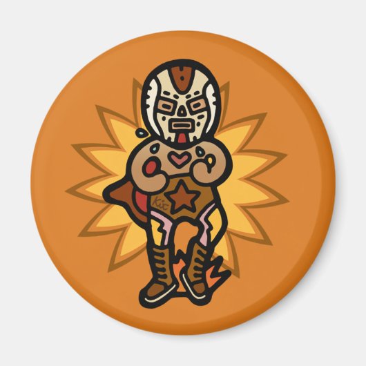 筋肉マグネット。 マグネット (正面)