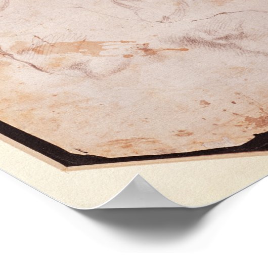 筋肉勉強 ポスター (角)