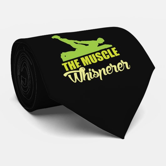 筋肉囁くもの-マッサージの理学療法士のギフト ネクタイ (ロール)