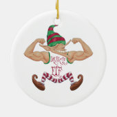 筋肉小妖精や小人 セラミックオーナメント (裏面)