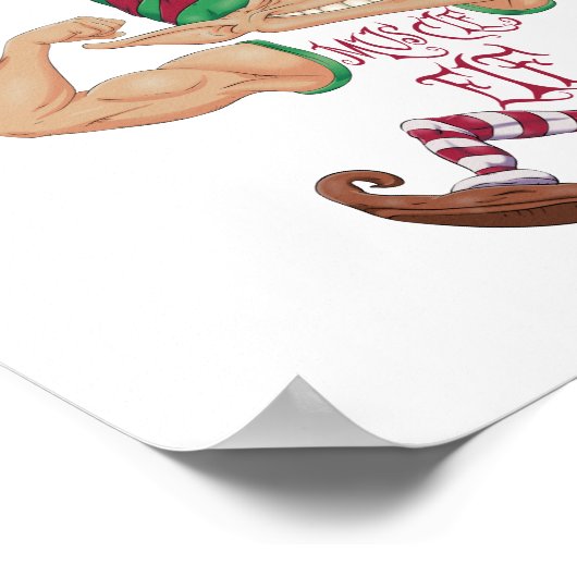 筋肉小妖精や小人 ポスター (角)