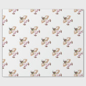 筋肉小妖精や小人 ラッピングペーパー (フラット)