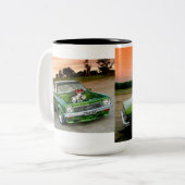 筋肉機械Cofffeeのマグ ツートーンマグカップ (正面左)