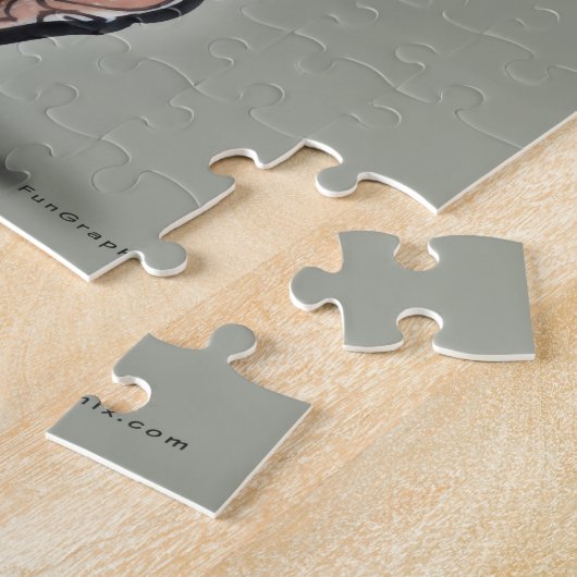 筋肉男 ジグソーパズル (側面)