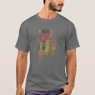 -筋肉群れアラバマ州 Tシャツ