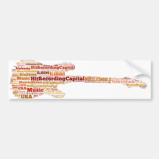 筋肉群れ、アラバマ バンパーステッカー