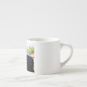 筋肉車の青いエスプレッソのマグ エスプレッソカップ (右)