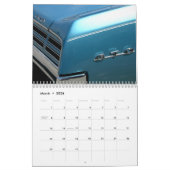 筋肉車はカレンダーの上で閉まります カレンダー (3月 2026)