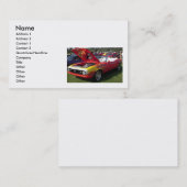 筋肉車 名刺 (正面/裏面)