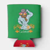 筋肉雪だるまトロピカルバケーションサンダー_コーブ 缶クーラー (裏面)