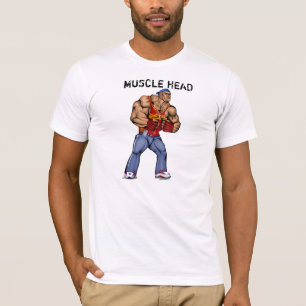 筋肉頭部 Tシャツ