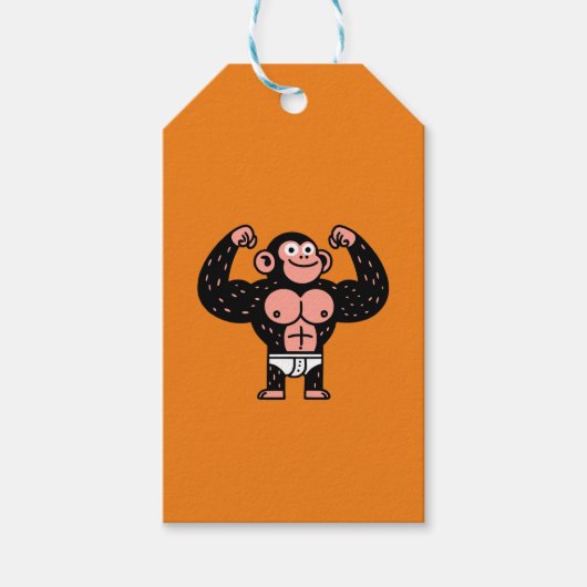 筋肉 ギフトタグ (正面)