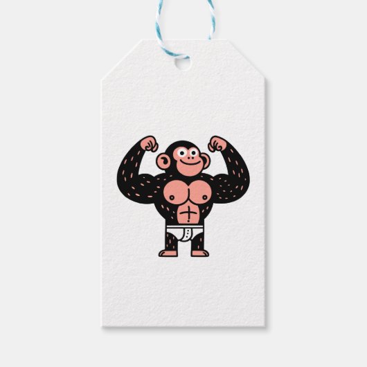 筋肉 ギフトタグ (正面)