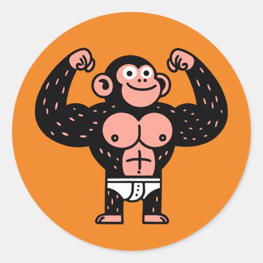 筋肉 ラウンドシール (正面)