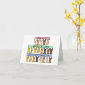 筋腫切除術からの迅速な回復 カード (黄色い花)