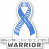 筋萎縮性側索硬化症ビニールシール シール (正面)