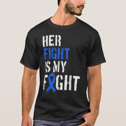 筋萎縮性側索硬化症ブルーリボン Tシャツ (正面)