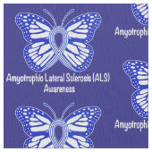 筋萎縮性側索硬化症ALS ファブリック (クローズアップ)