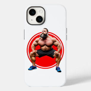 筋骨隆々のひげ男 Case-Mate iPhone 14ケース