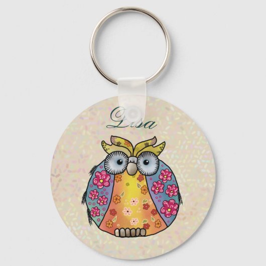 筋 キーホルダー (正面)