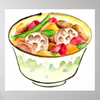筑前煮 ポスター