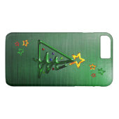 筒状クロムクリスマスツリー Case-Mate iPhoneケース (裏面(横))