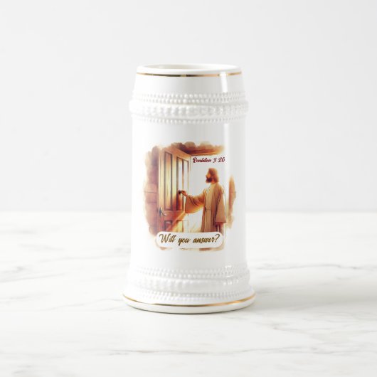答えてくれないか? ビールジョッキ (中央)