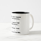 答えなくてごめんなさい ツートーンマグカップ (正面右)