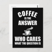 答えはコーヒーだ ポストカード (正面/裏面)