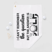 答えはゴルフ ゴルフタオル (インサイチュ)