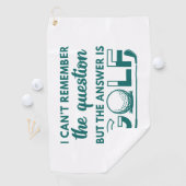 答えはゴルフ ゴルフタオル (インサイチュ)