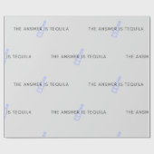 答えはテキーラTシャツ ラッピングペーパー (フラット)