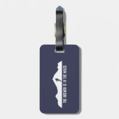 答えはマイルズ単位だ ラゲッジタグ (裏面縦)