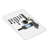 答えはワインだ質問は何だ？マグネット マグネット (右側)