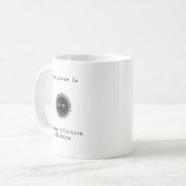 答えは常に効果的な数学教育 コーヒーマグカップ (正面左)