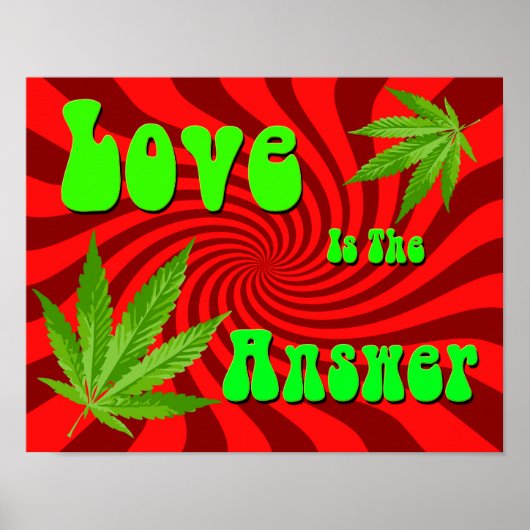 答えは愛だ ポスター (正面)