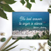 答えは沈黙のラテン英知のポスター ポスター