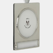 答えは秋田です シルバープレートバナーオーナメント (右)