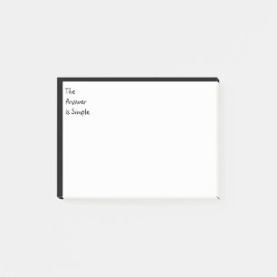 答えは、シンプルInspiration Post-it Notes ポストイット