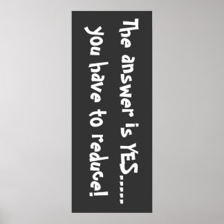 答えはyes ポスター