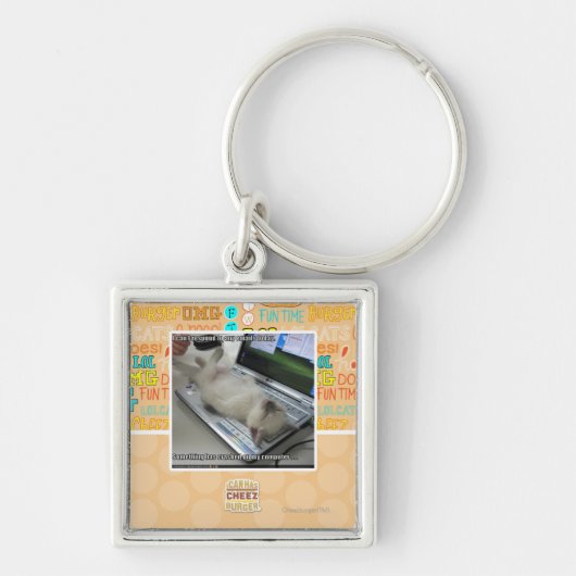 答えることができません キーホルダー (正面)