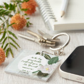 答える感動的引用文 キーホルダー (正面右)