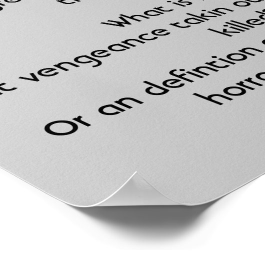 答える ポスター (角)