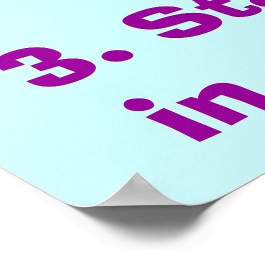 答えを正当化する ポスター (角)