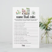 答え付きケーキ当てゲーム (スタンド正面)